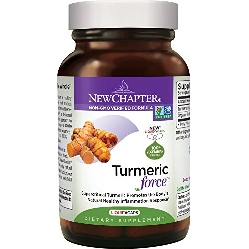 New Chapter Turmeric Supplement ONE DAILY - Turmeric Force for Inflammation Support - 60 Vegetarian Capsule, Only $14.04, free shipping after clipping coupon and using SS