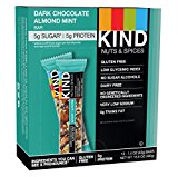 KIND Bars健康堅果穀物能量棒-黑巧克力杏仁 12個 僅售$13.51