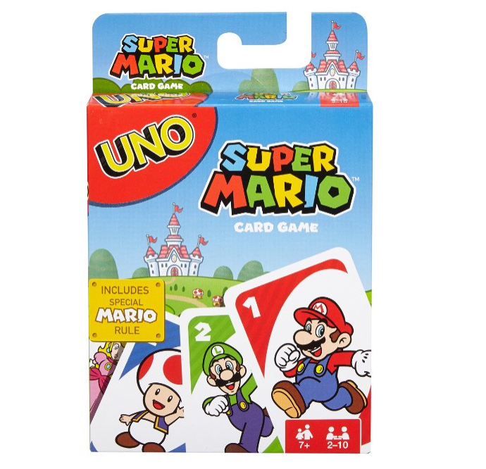 UNO Super Mario Game only $5.97