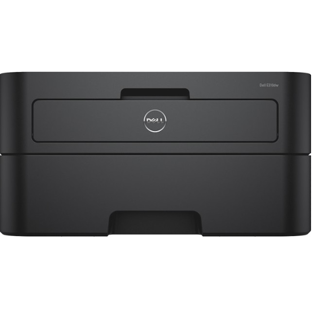 Dell - E310dw Wireless Black-and-White Laser Printer - Black, only $49.99, free shipping