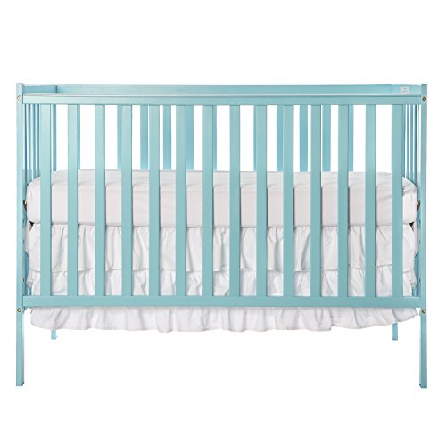 Dream On Me Synergy 5-in-1 Convertible, Crib, Aqua Sky, Only $109.32, free shipping