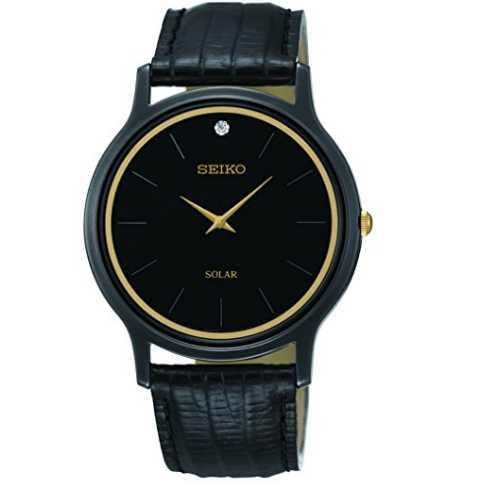 Seiko Men's SUP875 Analog Display Japanese Quartz Black Watch $118.08 FREE Shipping