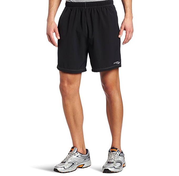 saucony 圣康尼 Alpha Run Short 男款短裤, 现仅售$5.55