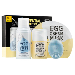 Too Cool For School Egg-ssential Skincare Set  $39.00