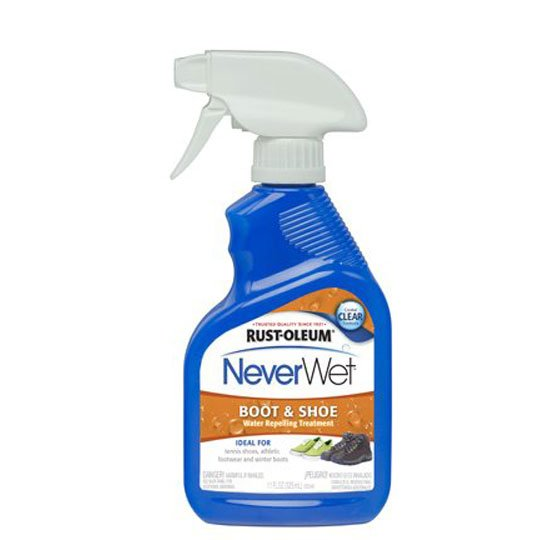 Rust-Oleum 280886 NeverWet 11-Ounce Shoe and Boot Spray, Clear only $14.97