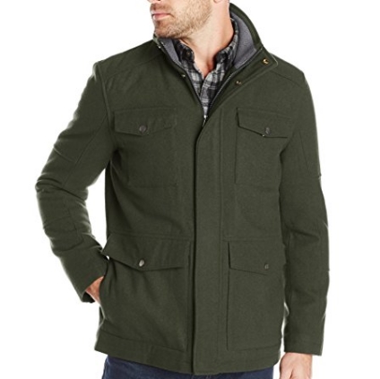 Haggar Men's Brighton Military Four-Pocket Jacket $19.47 FREE Shipping on orders over $49