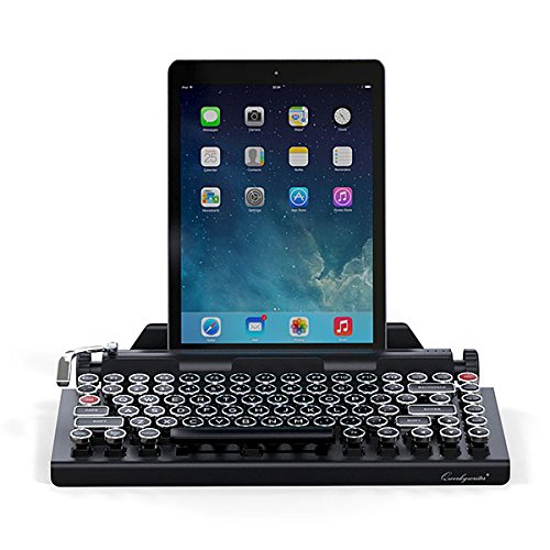 QWERKYWRITER by Qwerkytoys Typewriter Wireless Mechanical Keyboard with Integrated Tablet Stand, Only $289.95, free shipping
