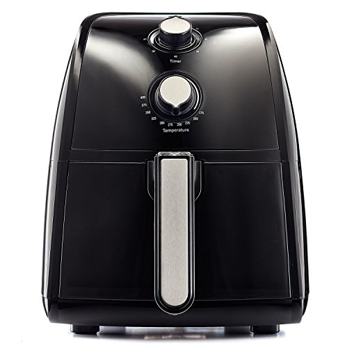 BELLA TXG-DS14-14538 Electric Hot Air Fryer with Removable Dishwasher Safe Basket, 2.5 L, Black, Only $34.98, free shipping