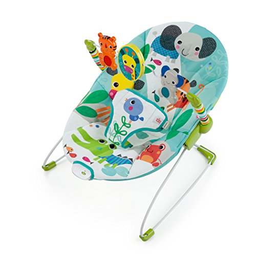 史低價！Bright Starts 嬰兒安撫搖椅，原價$28.61，現僅售 $18.57。兩款價格相近！
