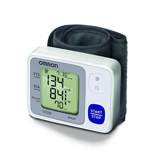 Omron欧姆龙 3 Series BP629 腕式电子血压计，原价$59.99，现点击coupon后仅售$33.19，免运费