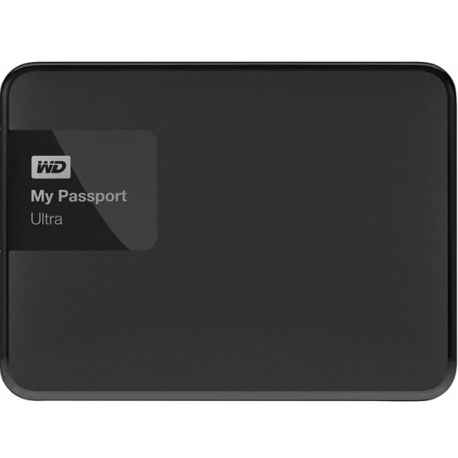 WD - My Passport Ultra 1TB External USB 3.0/2.0 Portable Hard Drive - Classic Black, only $39.99, free shipping