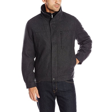 London Fog Men's Alder Wool Hipster with Contract Color Bib, only $39.59