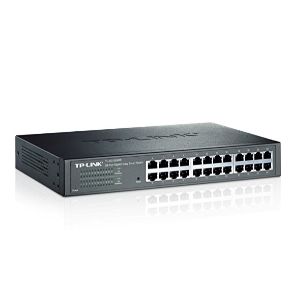 TP-Link 24-Port Gigabit Ethernet Easy Smart Switch (TL-SG1024DE) by TP-Link only $34.99,Free Shipping
