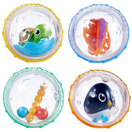 Munchkin Float and Play Bubbles Bath Toy, 4 Count, Only $6.78, You Save $3.00(31%)
