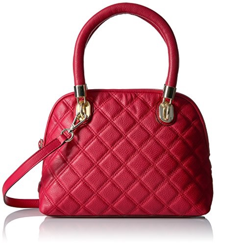 Cole Haan Benson Quilted Small Dome Satchel, Crimson, Only $99.00, You Save $221.00(69%)