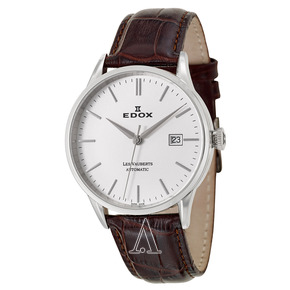 EDOX 依度 Les Vauberts系列 80081-3-AIN 男款機械腕錶，僅售$249