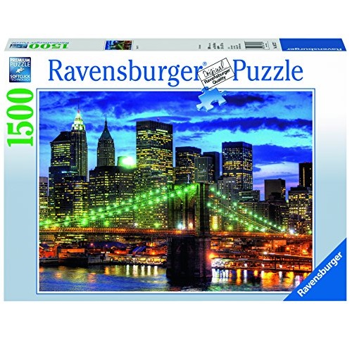 Ravensburger Skyline New York City Jigsaw Puzzle (1500 Piece), Only $14.03, You Save $11.46(45%)