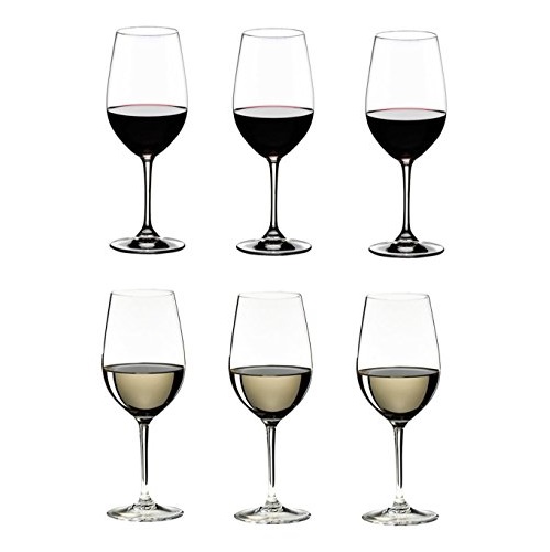 史低價！Riedel 醴鐸 260周年紀念 Vinum系列 葡萄酒杯套裝，6隻裝，現僅售$77.22，免運費