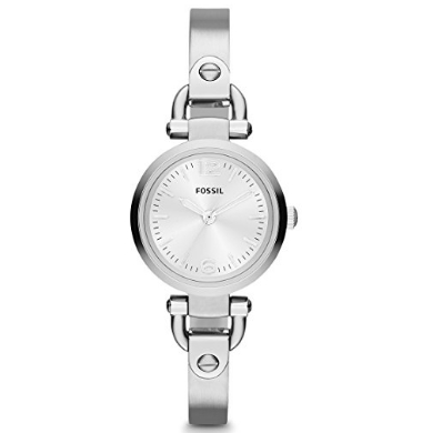 Fossil Women's ES3269 Georgia Three-Hand Stainless Steel Watch - Silver-Tone $56.98 FREE Shipping