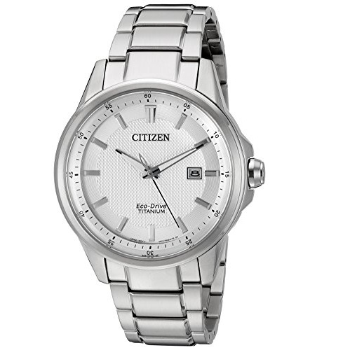 Citizen Eco-Drive Men's 'Titanium' Quartz Titanium Casual Watch, Color: Silver Tone (Model: AW1490-50A), Only $161.50 , free shipping