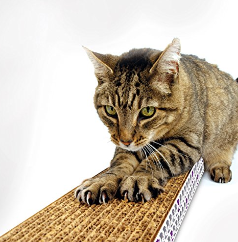 SmartyKat Super Scratcher Single Wide Catnip-Infused Corrugated Cat Scratchers for Cats & Kittens, Stimulating, Promotes Healthy Nail Growth - Multiple Sets, only $3.30