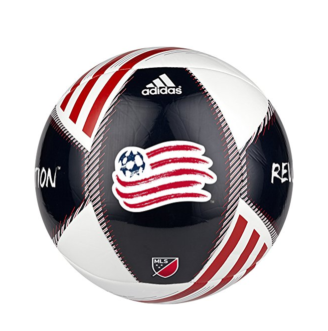 MLS New England Revolution Men's Goal Soccer Ball, Size 5, Navy, Only $9.97, You Save $10.03(50%)