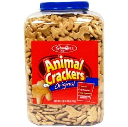 Stauffer's Original Animal Crackers - 4lb 14oz tub $5.68