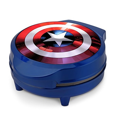 Marvel MVA-278 Captain America Shield Waffle Maker, Blue, Only $12.49, You Save $17.51(58%)