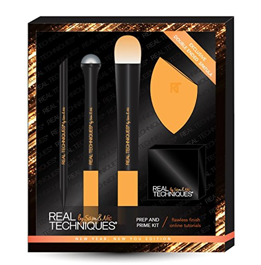 Real Techniques Prep and Prime Make Up Brush Set only $12.97