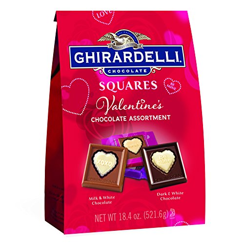 Ghirardelli Valentines Day Chocolate Assortment, Milk Chocolate, 18.3 Ounce, Only $10.39 after clipping coupon