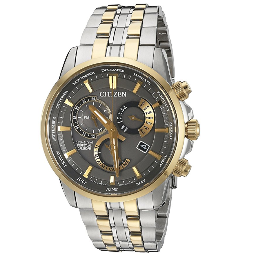 Citizen Men's BL8144-54H Eco-Drive Analog Quartz Two-Tone Stainless Steel Watch  $279.38, Free Shipping