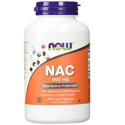 NOW Foods NAC 600 mg,250 Veg Capsules, only  $18.98
