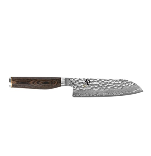 Shun TDM0727 Premier Santoku Knife, 5-1/2-Inch only $109.95, Free Shipping