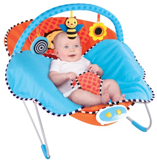 Sassy Cuddle Bug Bouncer, Whimsical Bumble Bee, only $28.99