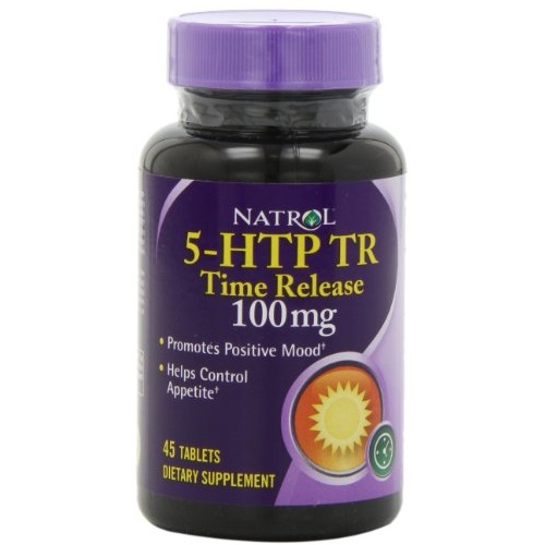 Natrol 5-HTP 羟色氨酸100毫克，45粒，原价$14.85，现点击coupon后仅售$6.43，免运费