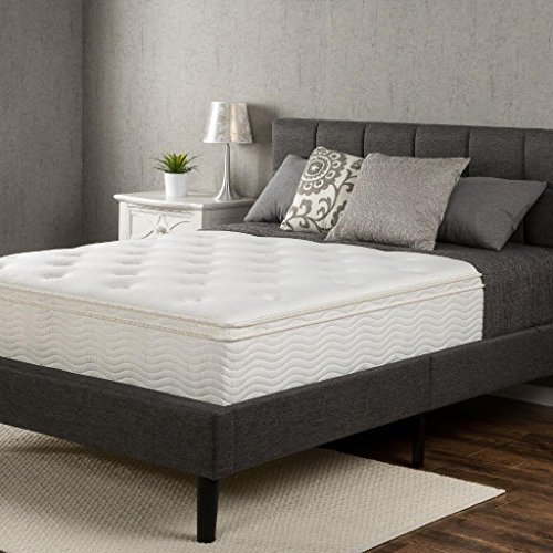 Sleep Master Euro Box Top Classic Spring 12 Inch Mattress, Queen, Only $243.52, You Save $45.48(16%)