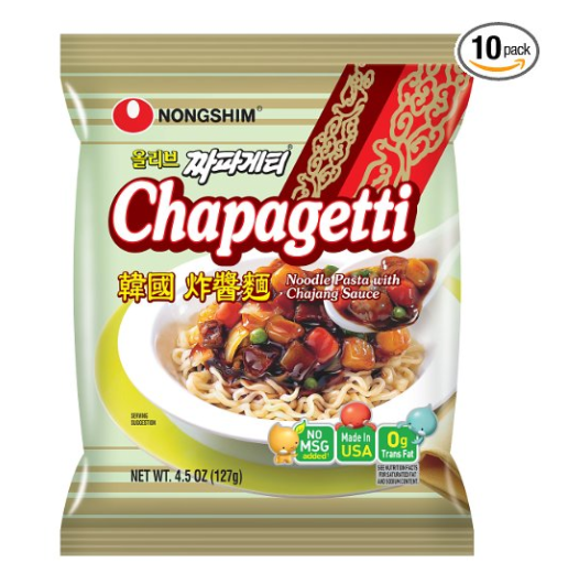 Nongshim 農心 韓式炸醬麵 (10包)，現價$19.56