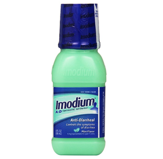 Imodium A-D Anti-Diarrheal Liquid, Mint Flavor 8-Ounce Bottle only $4.94