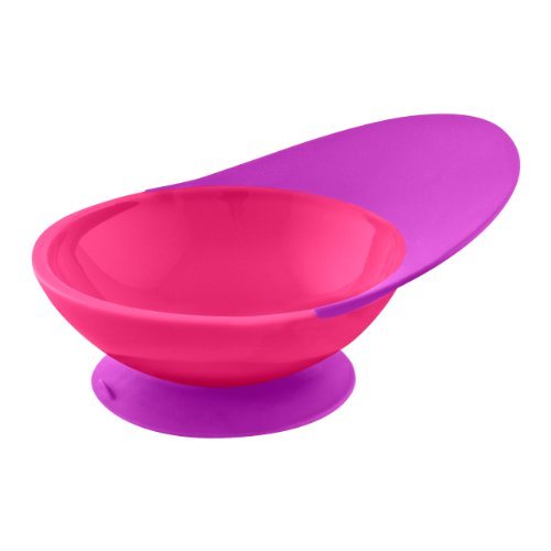 Boon Catch Bowl with Spill Catcher, Pink/Purple, Only $5.77, You Save $2.18(27%)