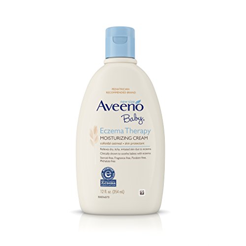 Aveeno Baby Eczema Therapy Moisturizing Cream, 12 Fl. Oz, Only $11.67, You Save $1.73(13%)