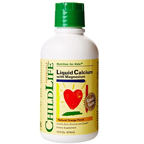 Child Life Liquid Calcium/Magnesium,Natural Orange Flavor Plastic Bottle, 16-Fl. Oz.. $10.67