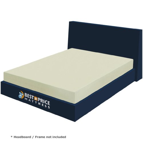 Best Price Mattress 6-Inch Memory Foam Mattress, Twin,  $93.56, free shipping after clipping coupon