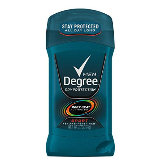 Degree Men Dry Protection Antiperspirant, Sport 2.7 oz (Pack of 6) only $8.85