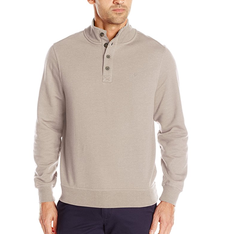 Dockers Men's Solid Soft Acrylic Crew only $8.21