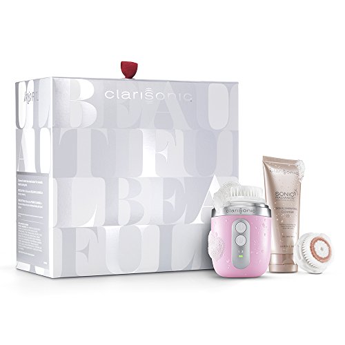 Clarisonic Mia Fit 2 Speed Facial Sonic Cleansing Brush Holiday Gift Set, Pink, Only $105.12, You Save $113.88(52%)