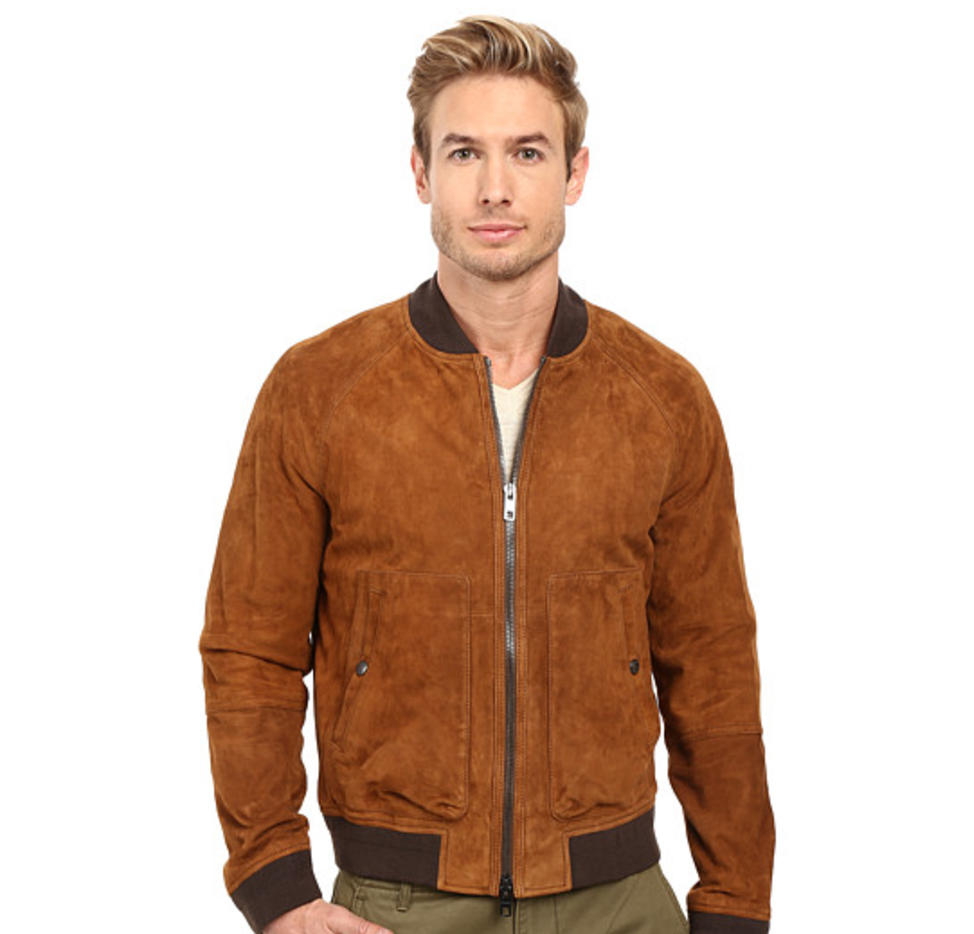 6PM: COACH Suede Aviator Jacket only $299.99, Free Shipping - Men ...