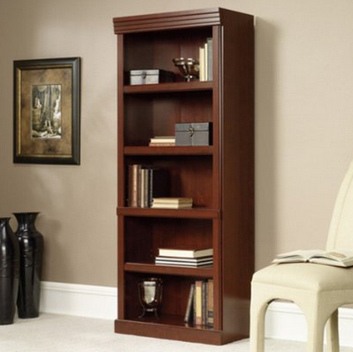 Sauder Heritage Hill Open Bookcase, Classic Cherry, Only $66.93, free shipping
