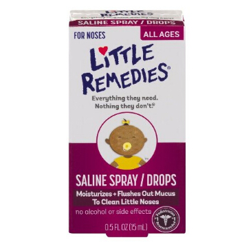 Little Remedies 宝宝盐水滴鼻剂，0.5 oz，原价$7.00，现点击coupon后仅售$2.71，免运费