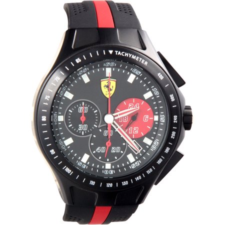 Ferrari Men's 0830023 Race Day Analog Display Quartz Black Watch$87.10