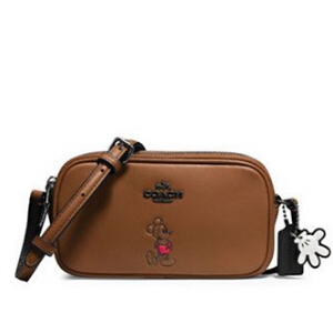 COACH BOXED MICKEY CROSSBODY POUCH IN CALF LEATHER  $92.24